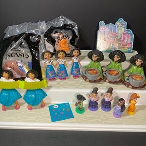 Encanto Disney McDonald’s Happy Meal Toy Lot Mixed with Duplicates